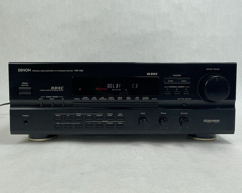 Denon AVR-150 Receiver Precision Audio Component/AV Surround  No Remote
