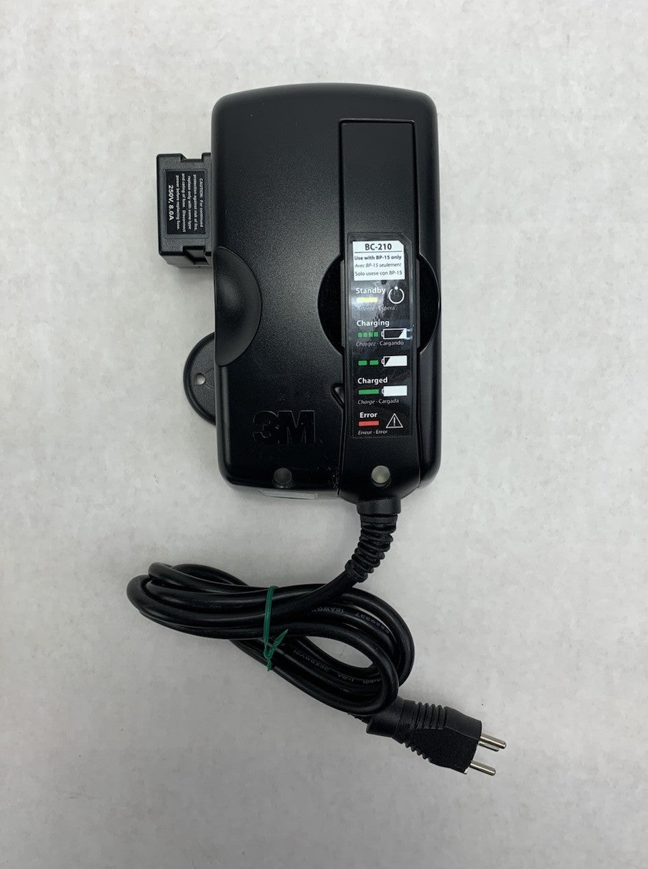 3M BC-100 Smart Battery Charger Power Base w/ BC-210A Smart Charger Adapter8