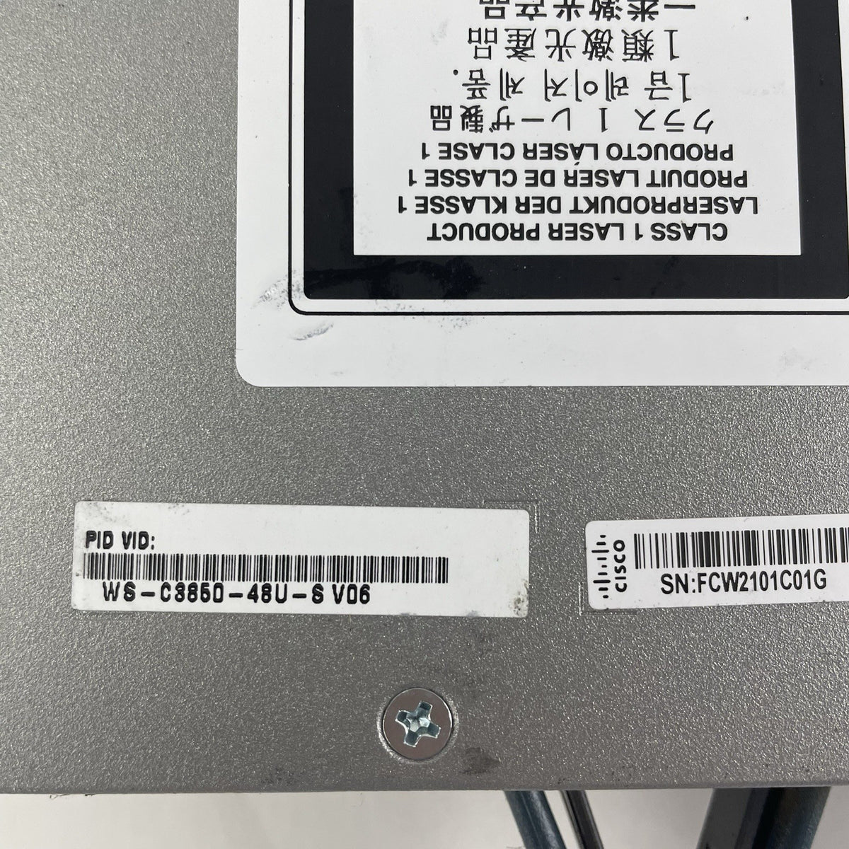 Cisco WS-C3850-48U-S V06 48-Port UPoE Switch  2x 1100W PSU Tested & Reset10