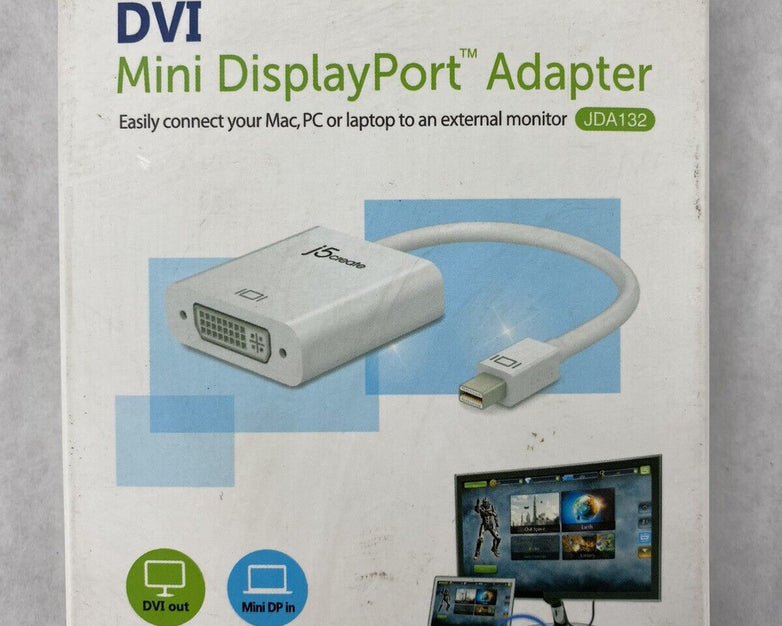 J5create Mini DisplayPort Adapter JDA132-2A (Lot of 2)