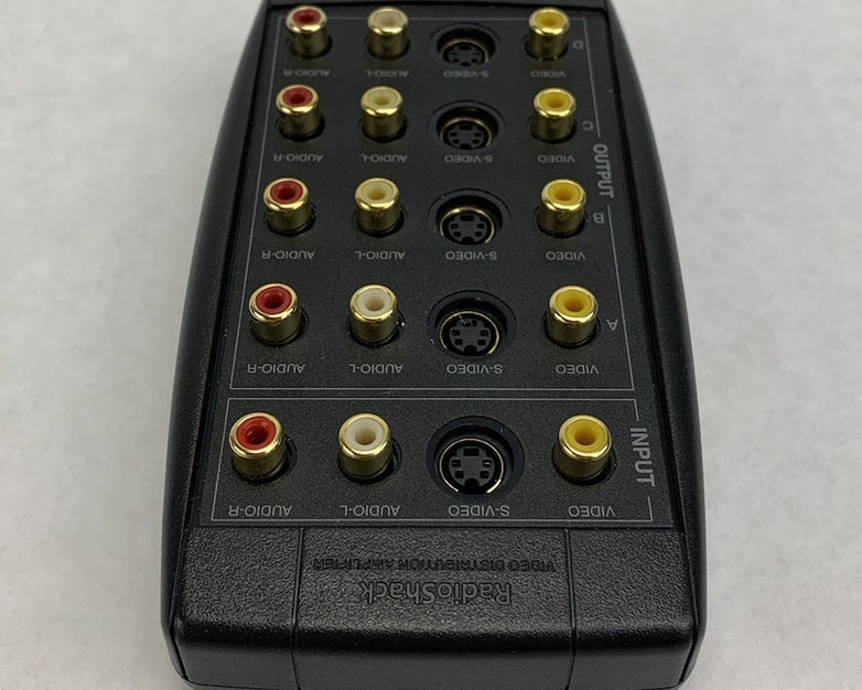 Radio Shack S-Video Distribution Amplifier