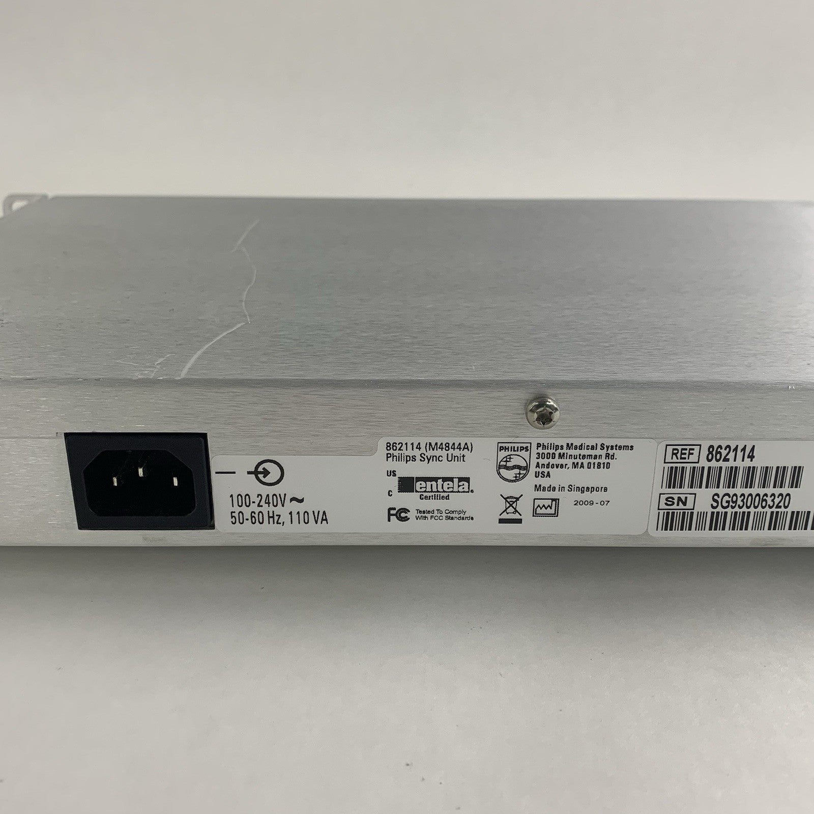 Philips 862114 M4844A Telemetry Sync Unit Reset6