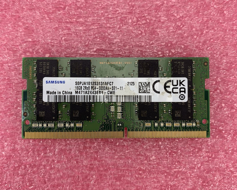 Samsung M471A2K43EB1-CWE PC4-3200AA-SE1-11 16GB 2Rx8 Desktop Memory RAM