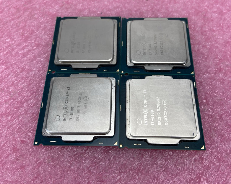 Intel Core i3-6100 SR2HG 3.7GHz Desktop Processor Lot of 4
