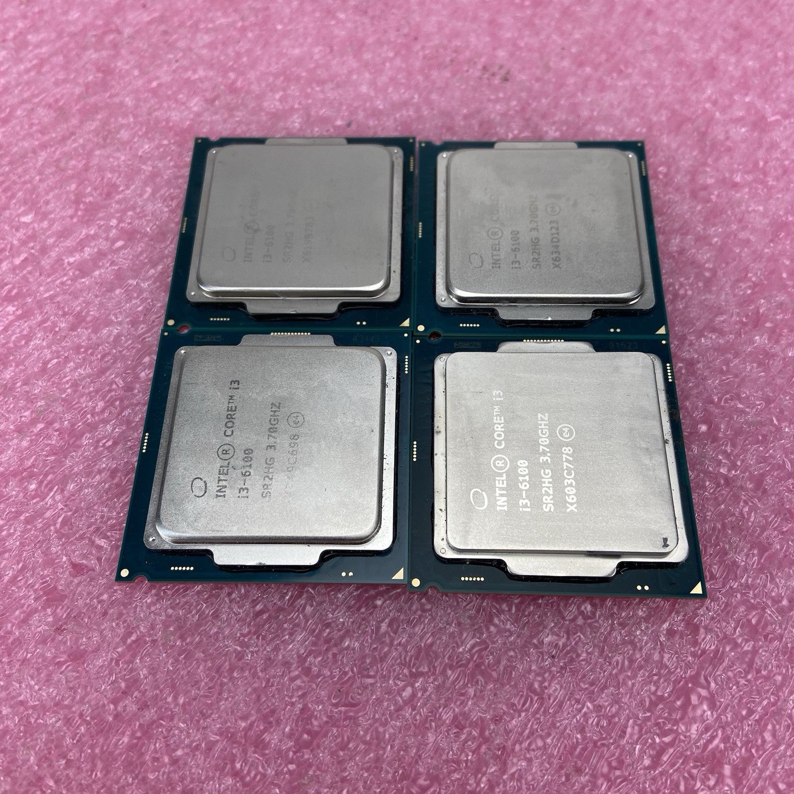 Intel Core i3-6100 SR2HG 3.7GHz Desktop Processor Lot of 44