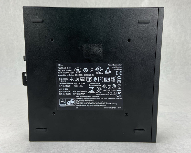 Dell Optiplex 5000 Micro Intel Core i5-12500T 4.4GHz 16GB RAM No HDDOSAC