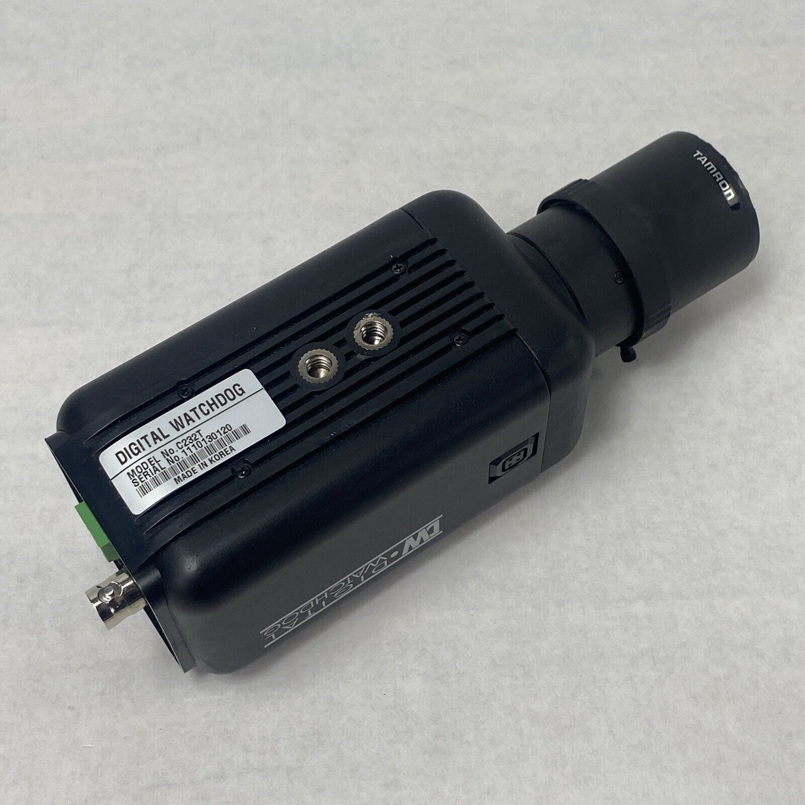 Digital Watchdog C232T Color Box Camera w/ 2.8-12mm 1:1.4 1/3" Lens - No Wire