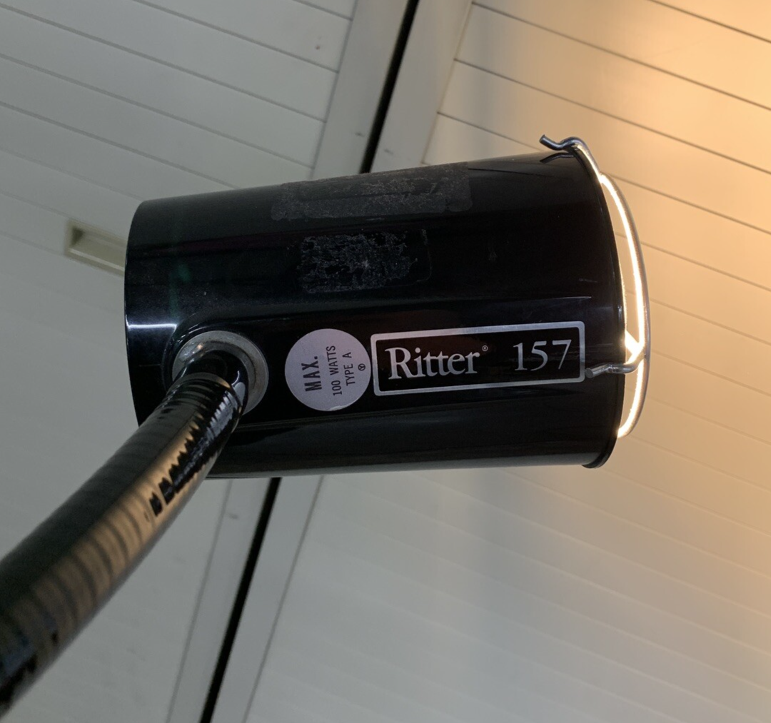 Ritter 1228-3 157 Flexible Examination Light Lamp Professional Rolling Stand