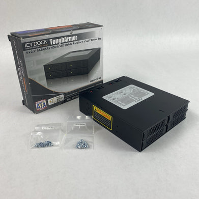 Icy Dock MB994SP-4S 4 2.5 Inch SATA 6Gbps/SAS HDD/SSD Mobile Rack