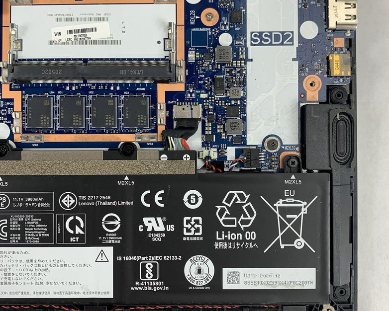 Lenovo ThinkPad E14 Gen 2 Ryzen 5 4500U 2.375 GHz 8 GB Ram No OS/SSD/AC/Pagedown