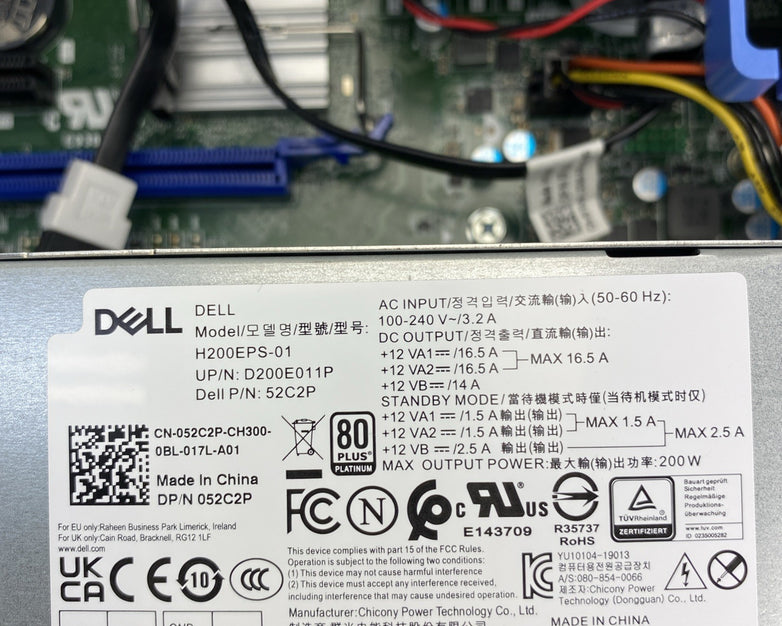 Dell Precision 3440 SFF Intel 6 Core i5-10500 3.10GHz 16GB RAM No HDD No OS