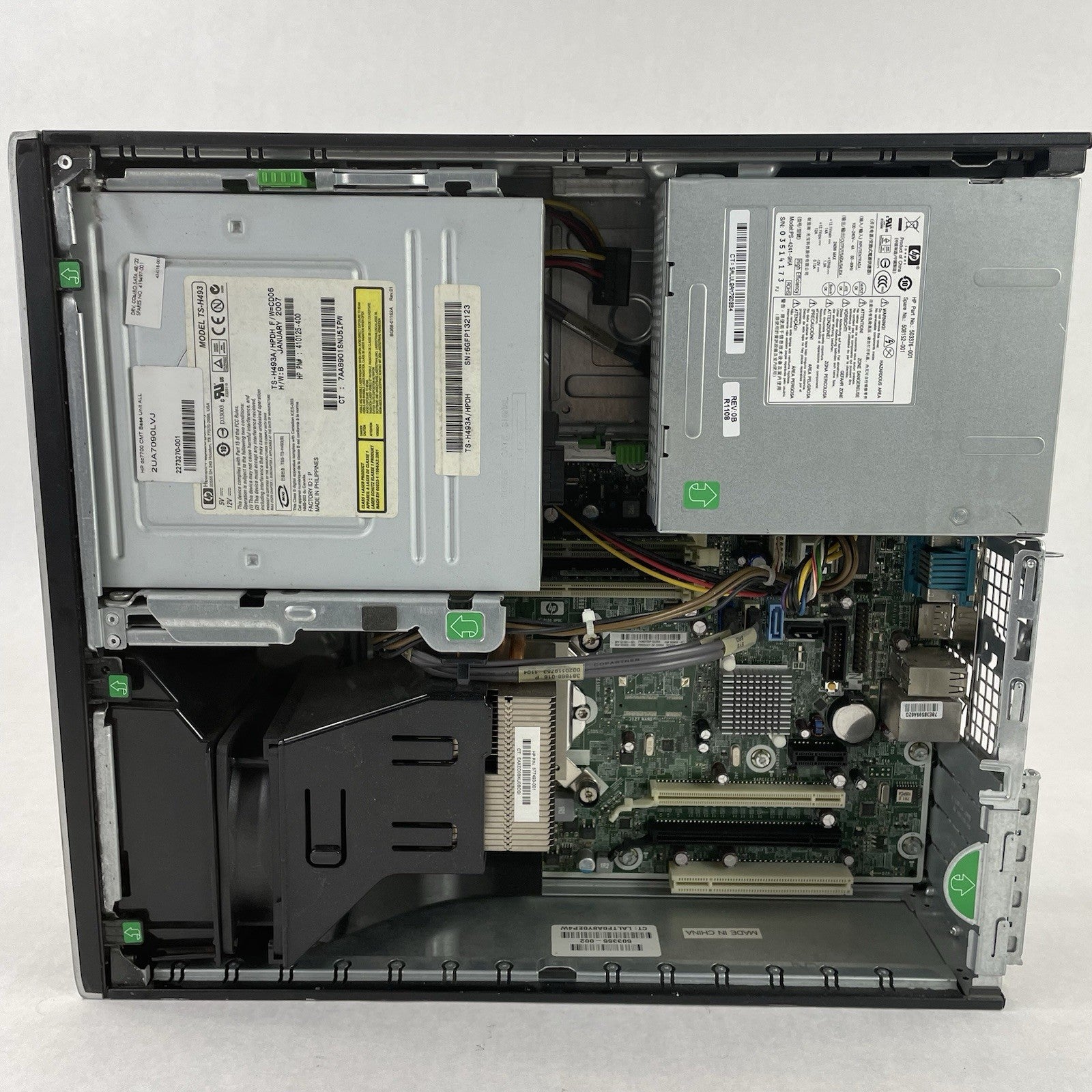 HP Compaq Elite 8100 SFF Intel Core i5-750 2.67GHz 4GB RAM No HDD No OS