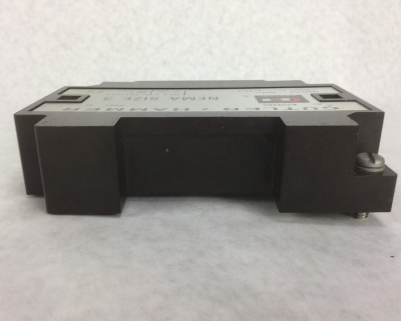 FRONT COVER ONLY Cutler Hammer A10EN0, (A10E-1) Nema Size 3 COVER ONLY