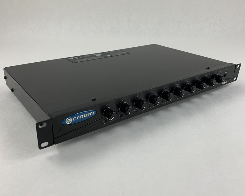 Crown 28M Eight Input Two Output Pre-Amplifier Mixer Tested