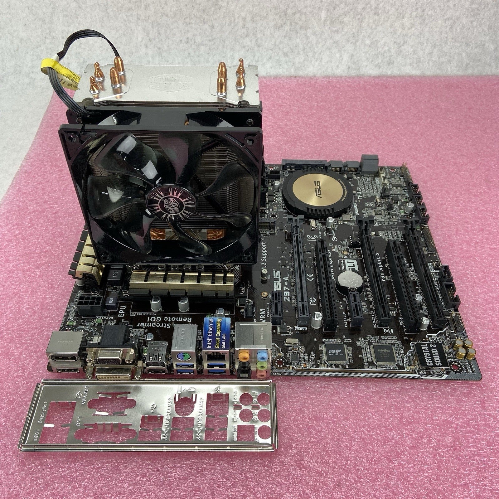 ASUS Z97-A Motherboard Intel Core i5-4690K 3.5GHz 16GB RAM w/IO Shield Hyper 2124