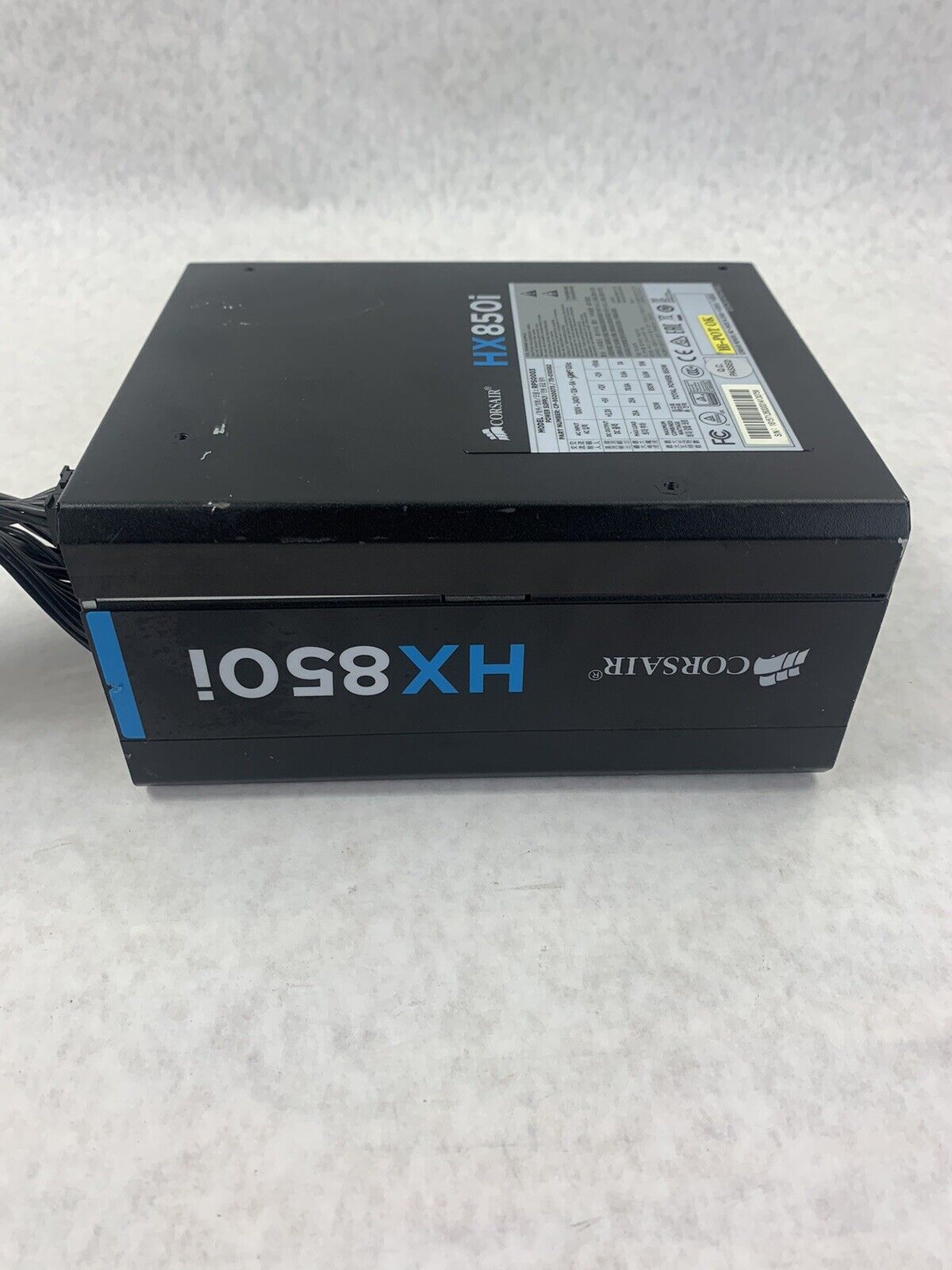 Corsair HXi Series HX850i 850W PSU Black 80+ Platinum (Used, Runs Well)