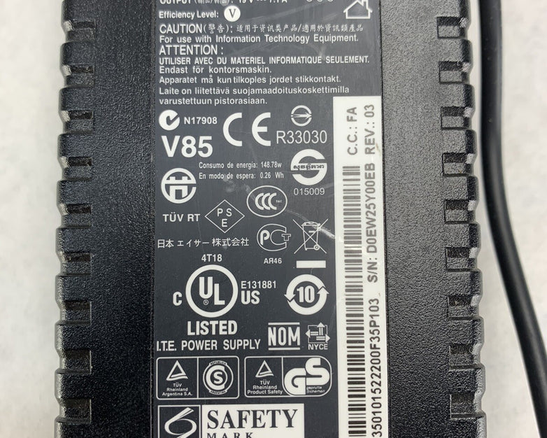 Lot of 3 Delta Electronics ADP-135FB B AC Adapter