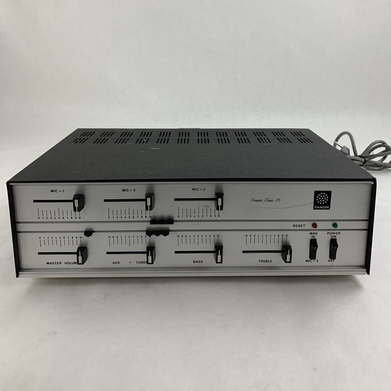 Fanon Power Plus 35 Solid State Amp Channel Mixer No Power For Parts and Repair