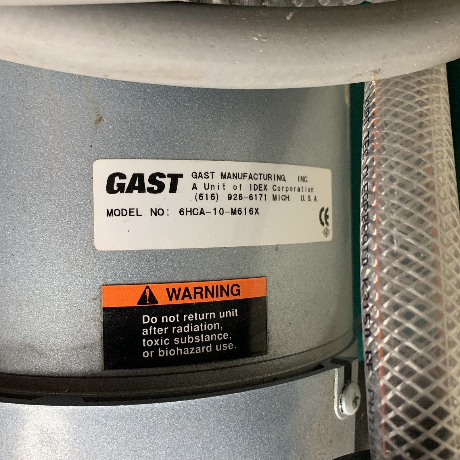 ADP Apollo A0C0S22D Dental Air Compressor Unit Oil Lubricated 1HP 230V