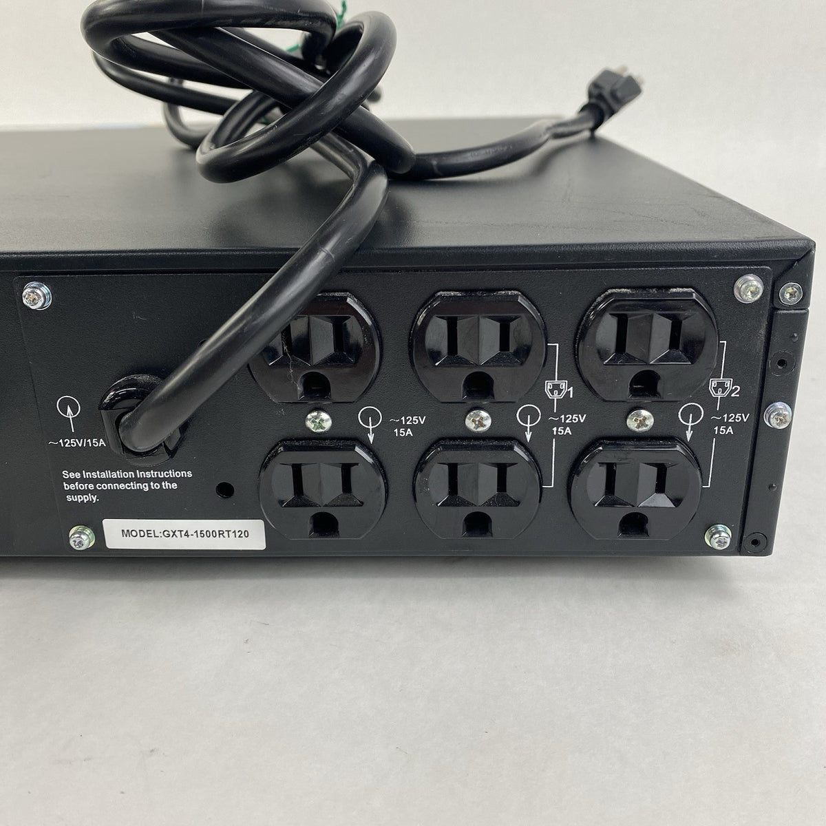 Vertiv Liebert GXT4-1500RT120 Battery Backups UPS Tested - No Batteries READ10