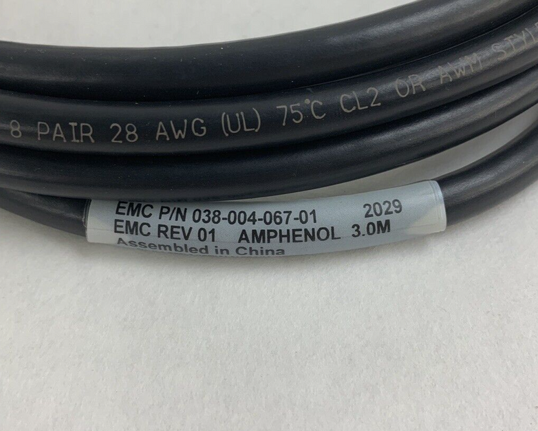 Dell EMC  038-004-067-01 External QSFP to QSFP Kabel 14gbps 3Meter Box Opened
