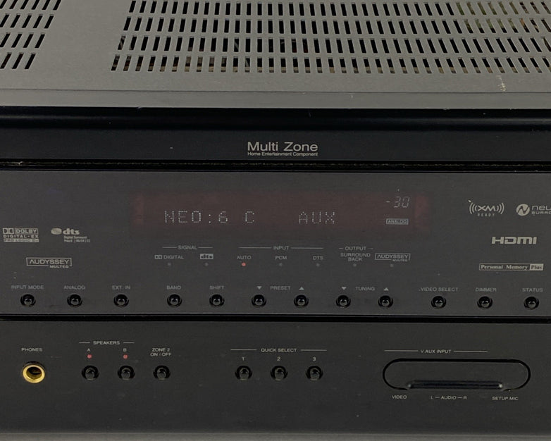 Denon AVR-688 AV Surround Receiver Tested - No Remote