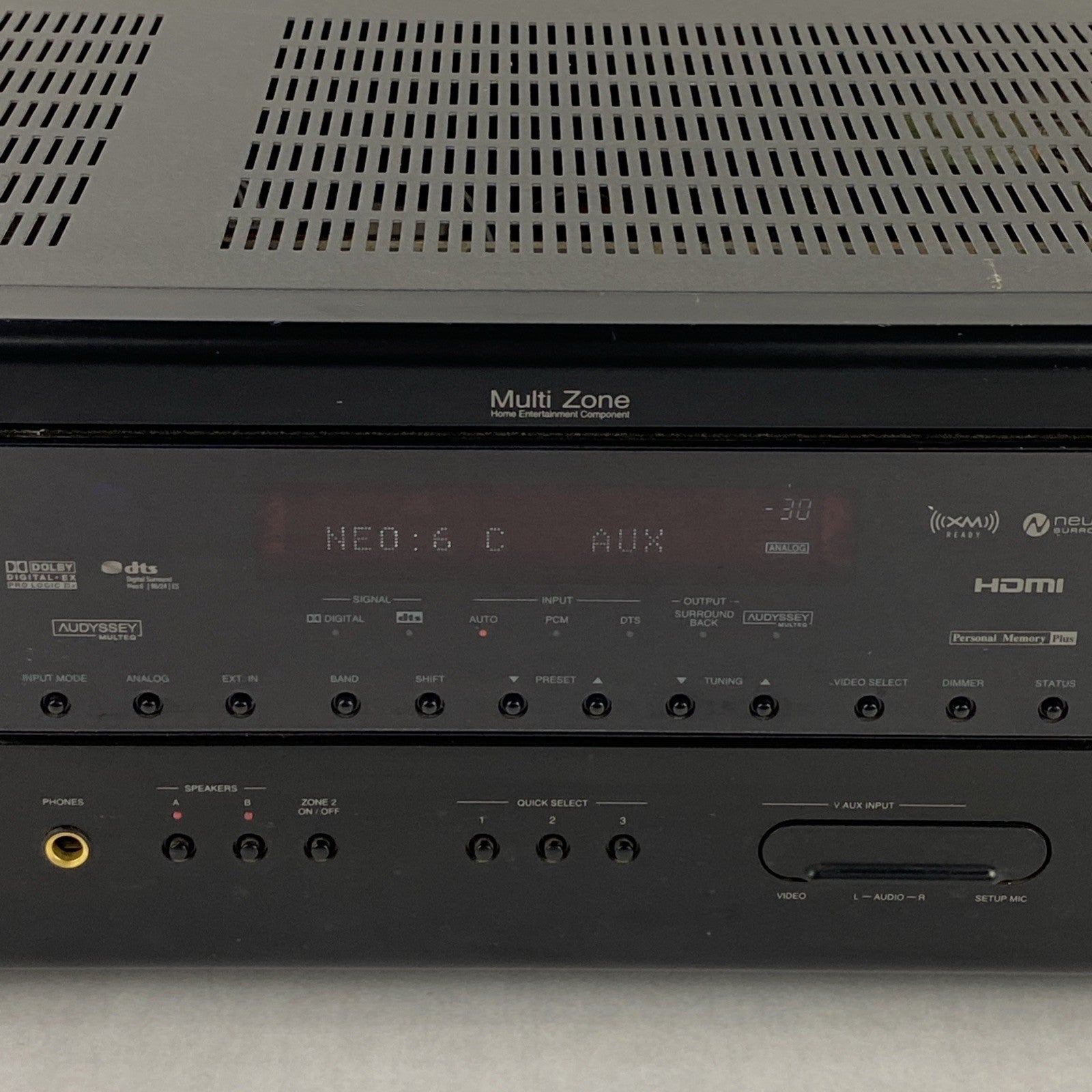 Denon AVR-688 AV Surround Receiver Tested - No Remote