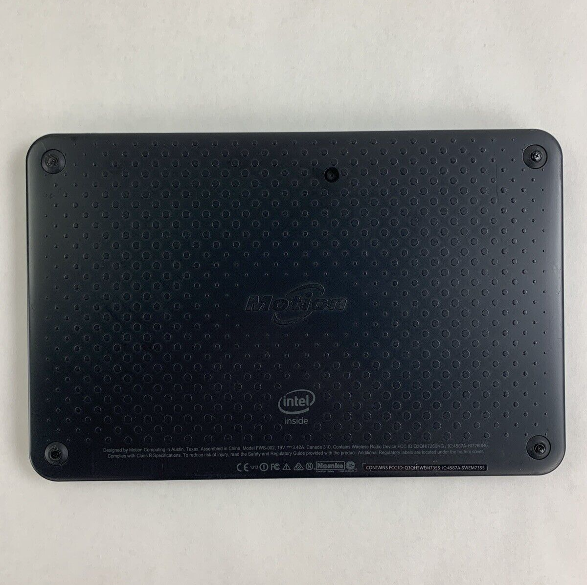 Motion CL920 Tablet PC Pentium N3540 4GB Ram No HDD, OS, Battery Missing Button
