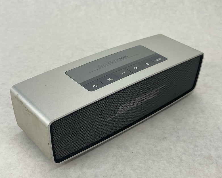 Bose SoundLink Mini Portable Bluetooth Speaker Silver 413295 No Power Cord