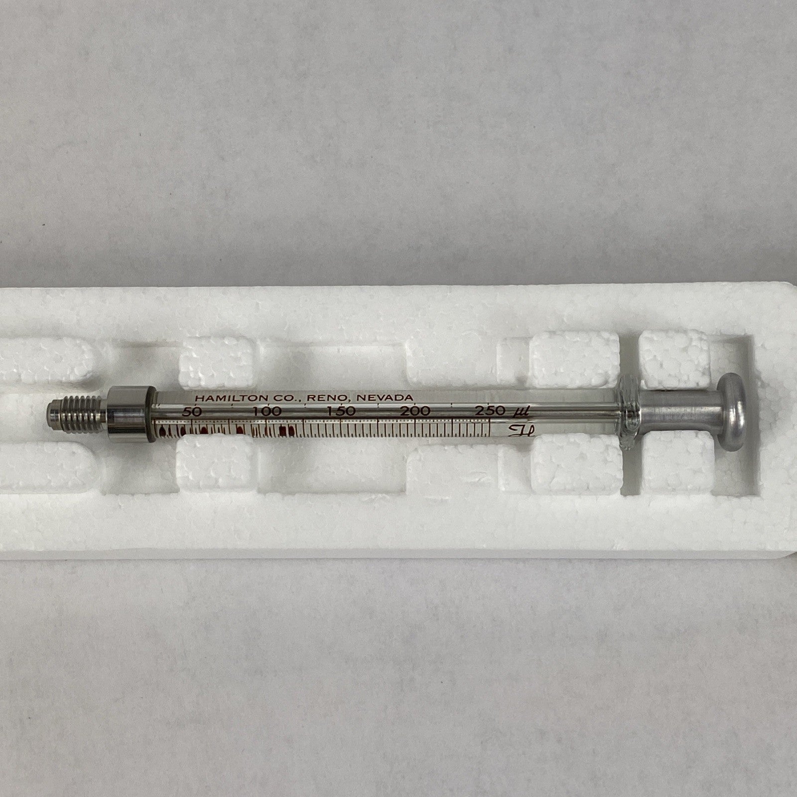 Hamilton 81162 1725CX 250ul Syringe w/ Stop10