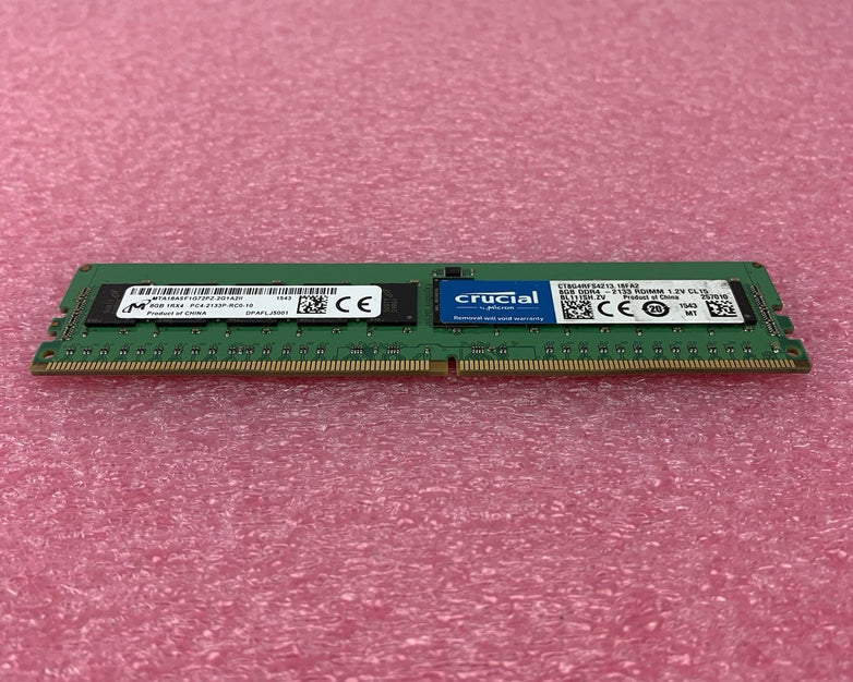 Crucial MTA18ASF1G72PZ-2G1A2II PC4-2133P-RC0-10 8GB 1Rx4 Desktop Memory RAM