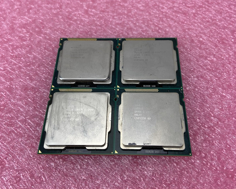 Lot of 4 Intel Core i5-2400 SR00Q 3.1GHz Desktop CPU