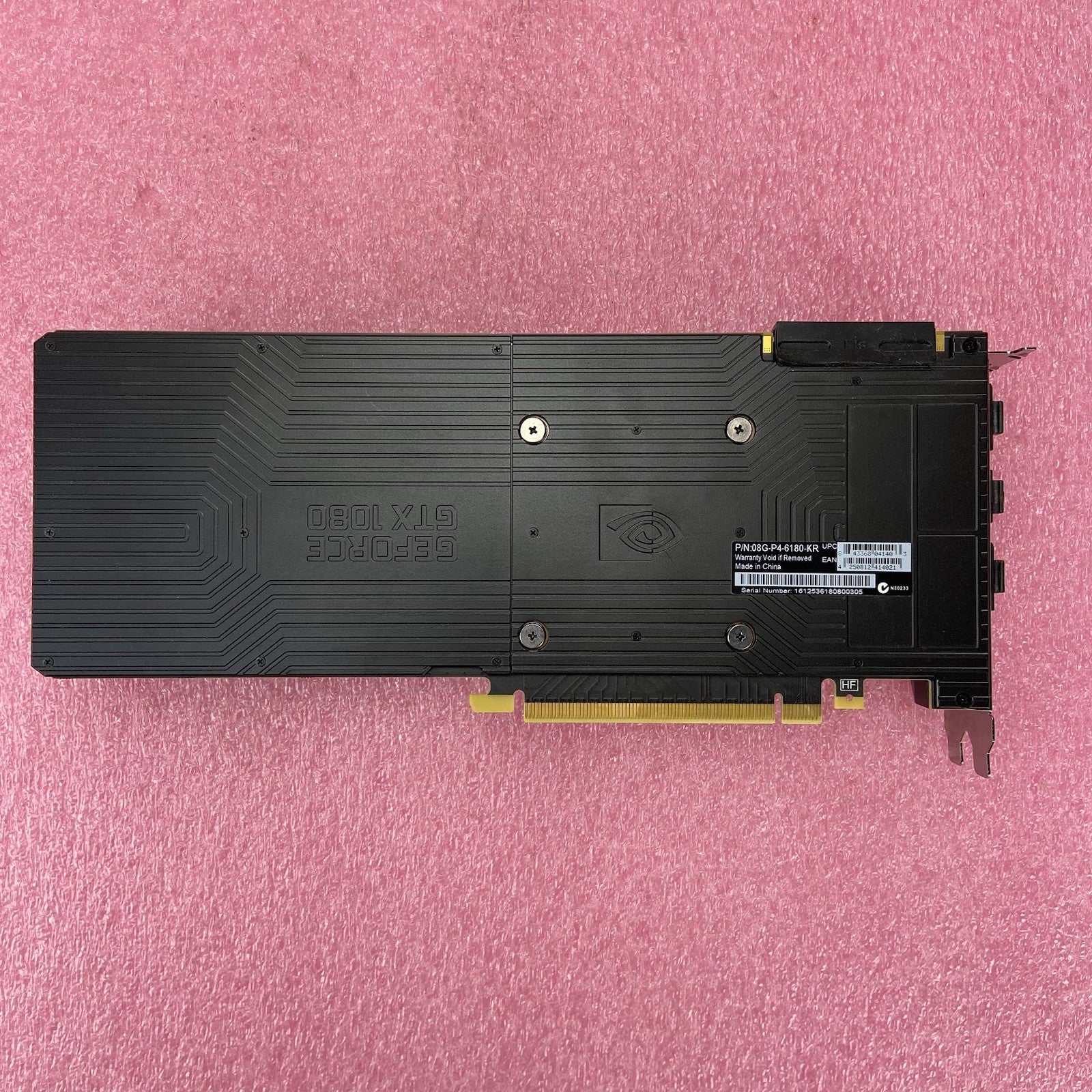 Nvidia GTX 1080 08G-P4-6180-KR Founders Edition 8GB GDDR5 PCIe Graphics Card6