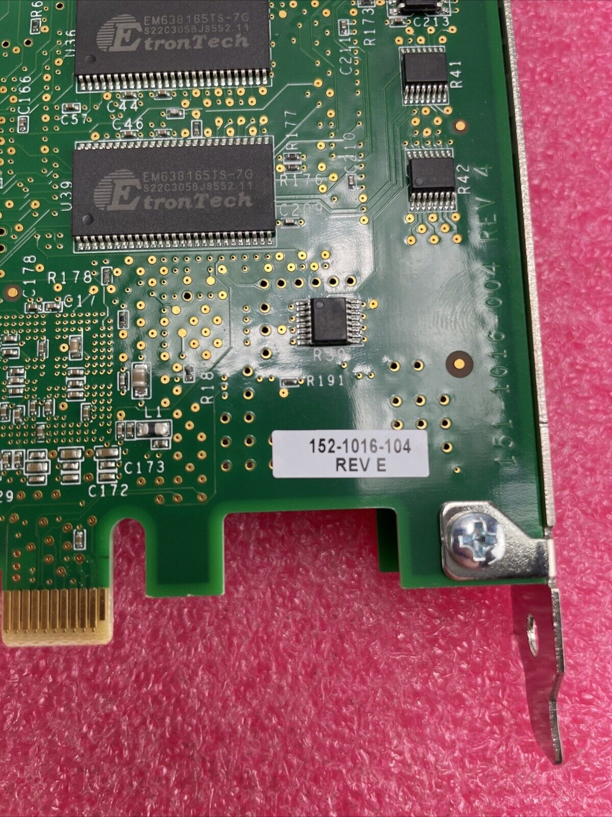 MiVoice Call Rcrd T1/E1 Brd PCIe x48/60 AudioCodes 152-1016-104