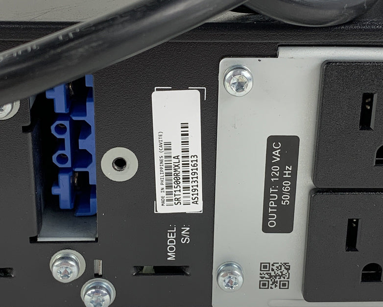 APC SRT1500RMXLA Smart-UPS 1500VA 1350W Power Backup AP9630 Tested No Batteries