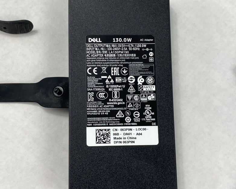 Dell LA130PM190 130W 19.5V 6.7A 7.4mm Barrel Laptop AC Adapter (Lot of 10)