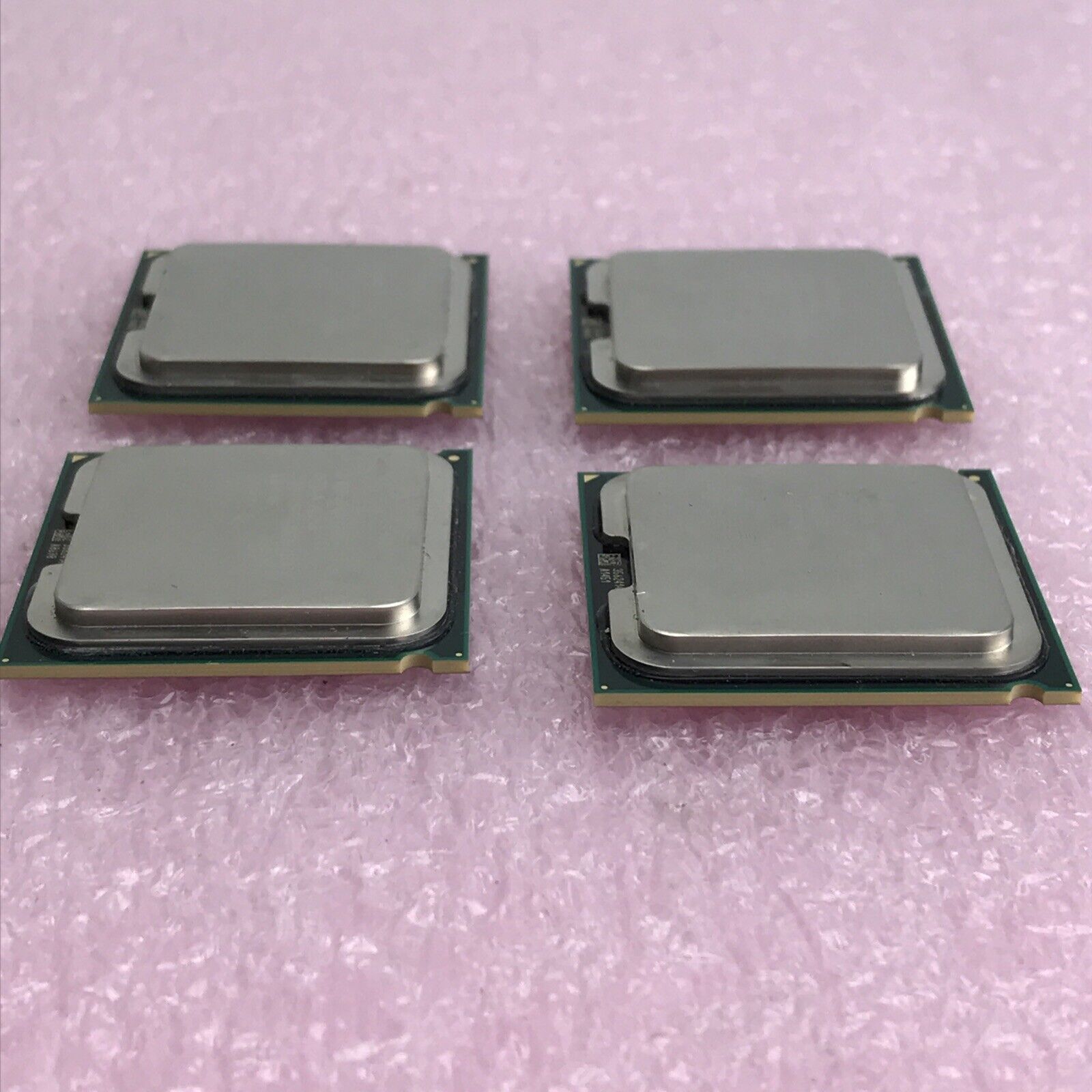 Lot of 4 Intel Xeon E5160 Dual-Core 3.0GHz SL9RT CPU Socket LGA771