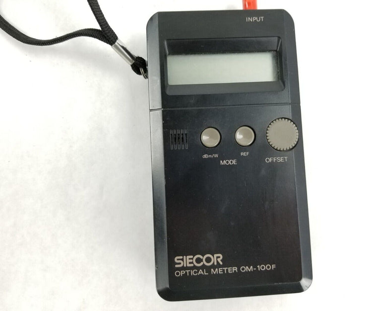 Siecor Optical Sorece OS-100D and Optical Meter OS-100F