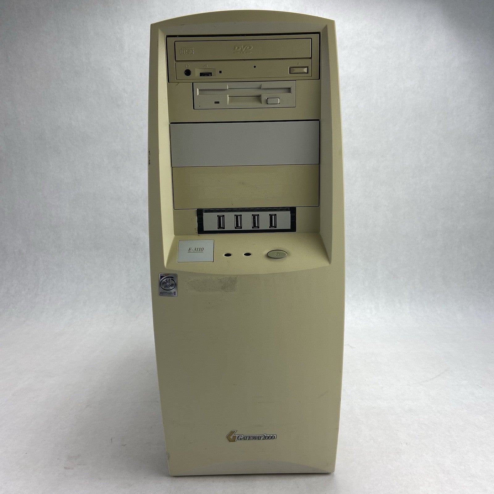 Gateway 2000 E3110 MT Intel Pentium II 266MHz 512MB RAM No HDD No OS GB00101