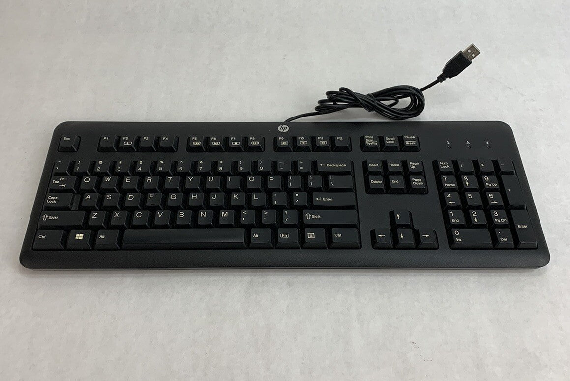 HP SK-2025 USB Wired Keyboard (Lot of 3)