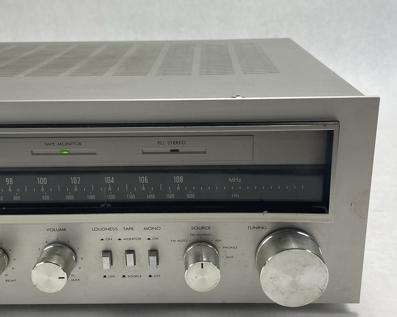 JVC R-S5 Stereo Receiver for Parts Only Static Issues