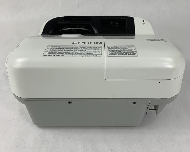 Epson BrightLink 595Wi H599A LCD Lamp Projector 434 Lamp Hours - No Remote