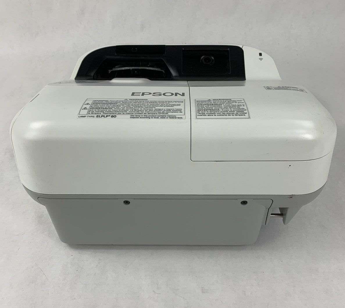 Epson BrightLink 595Wi H599A LCD Lamp Projector 434 Lamp Hours - No Remote1