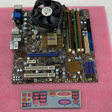 Micro-Star MS-7521 Motherboard Pentium Dual-Core E5300 2.6GHz 4GB RAM