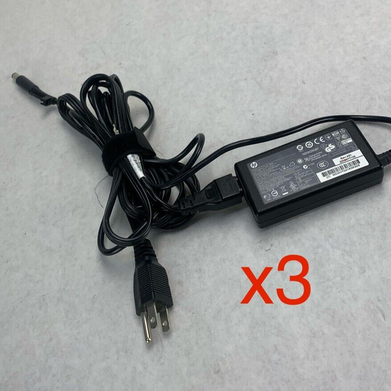 Lot of 3 HP HSTNN-LA35 AC Adapter 696697-001 45W 19.5V