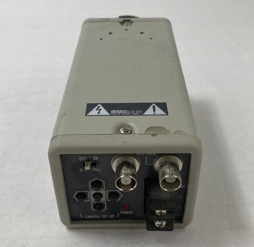 Panasonic WV-CL354 Color CCTV Camera For Parts or Repair