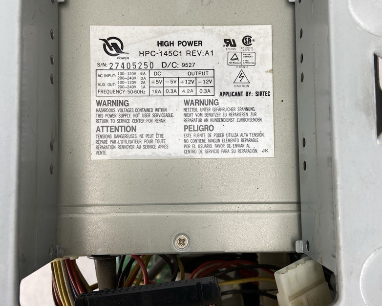 Acer Aspire 5150SK MT Intel Pentium 150MHz 16MB RAM No HDD No OS