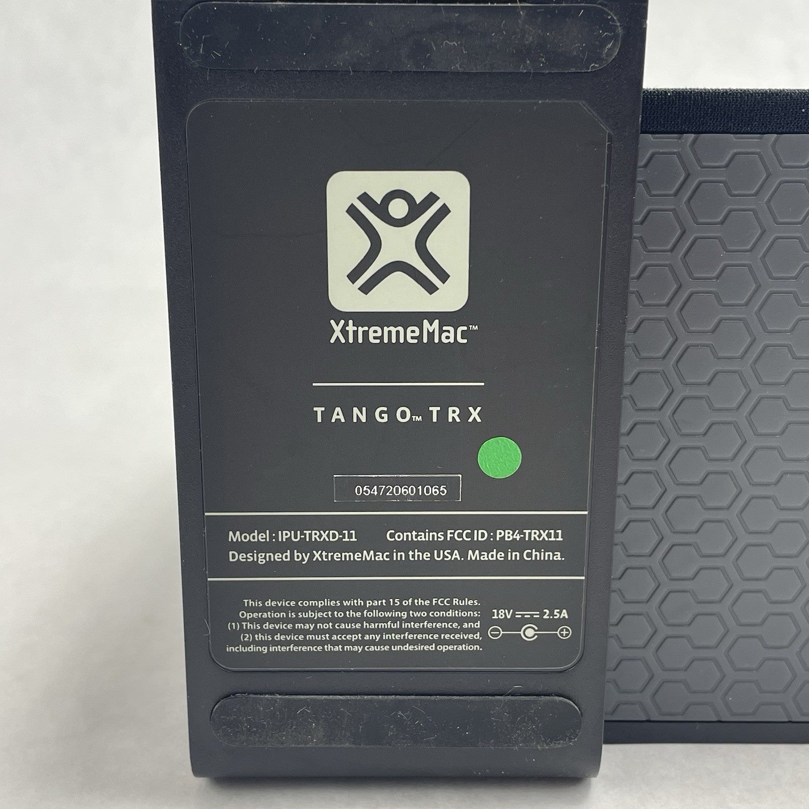 XtremeMac TANGO TRX Bluetooth Speaker Model IPU-TRX-11  Tested No Remote