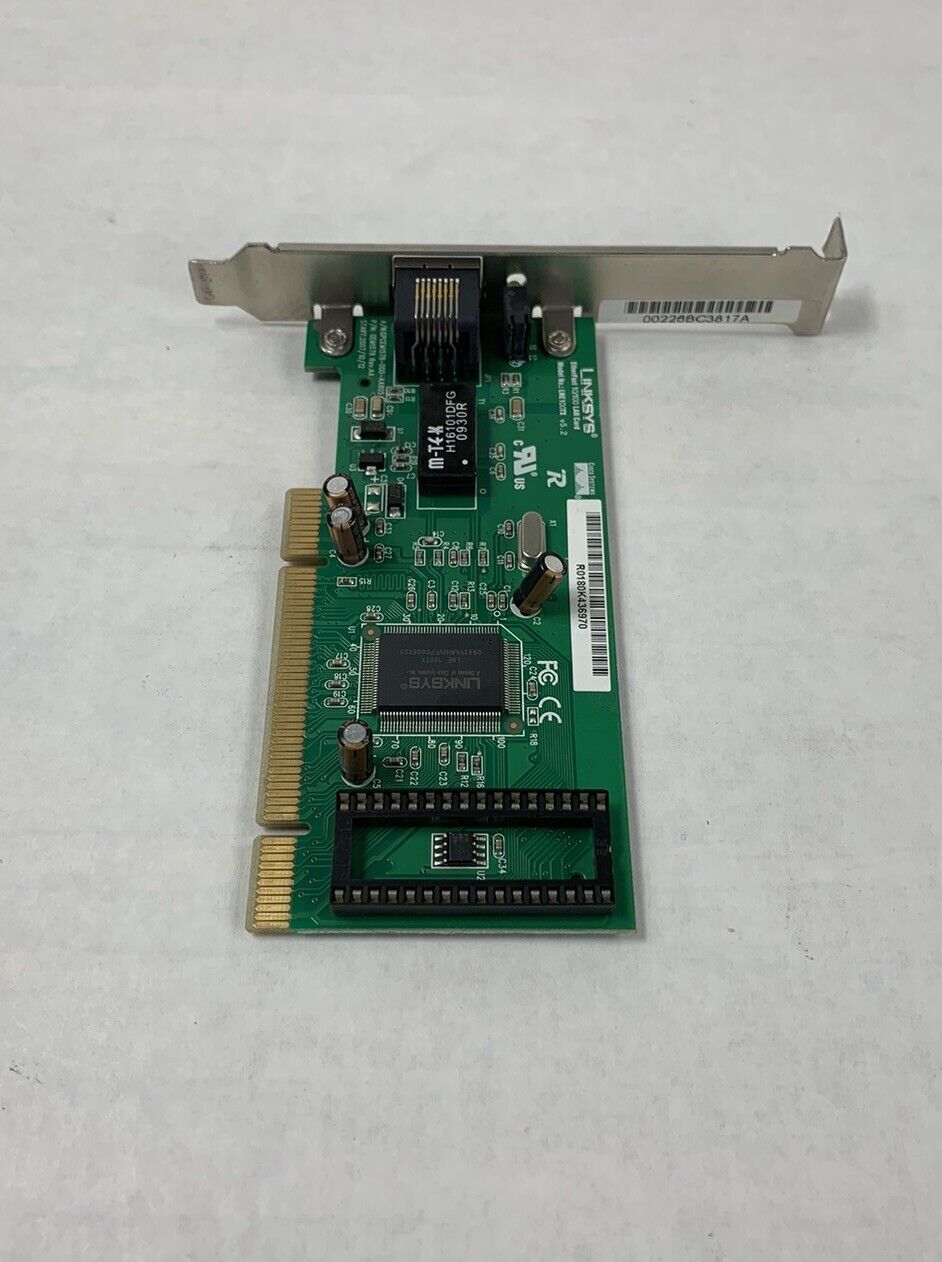 Linksys GEM1578 Rev.AA EtherFast 10/100 LNE100TX LAN PCI Card (Lot of 2)