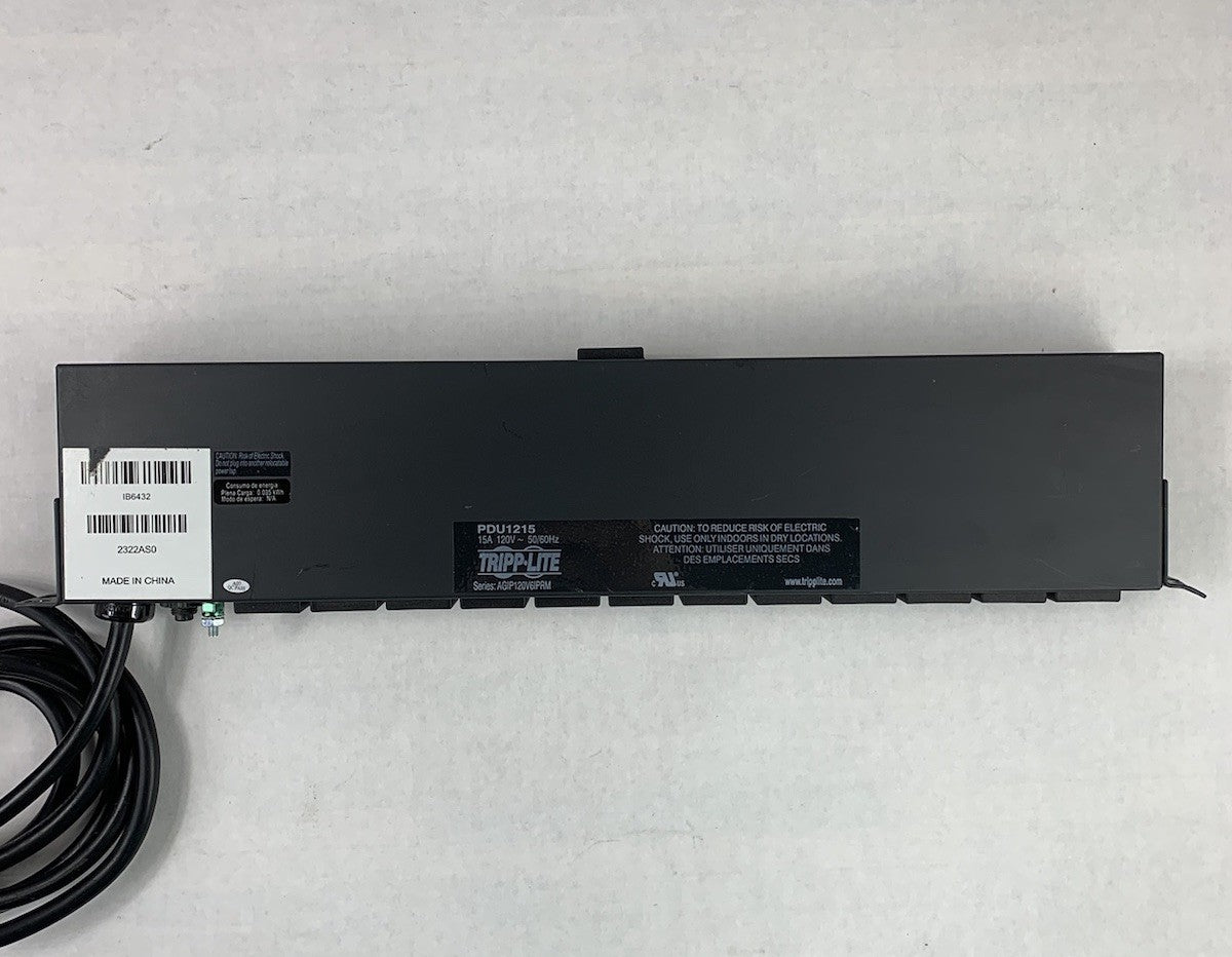 Tripp-Lite PDU1215 15A 120V ~50/60Hz Rack Mounted Surge Protector Power Supply
